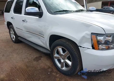 2013 Chevrolet Tahoe Ltz z USA, uszkodzony, nr VIN 1GNSCCE06DR344368